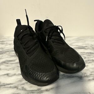 Nike air 270  Black Athletic Shoes size 10.5 unisex